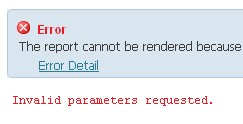 Bip Invalid Parameter Request