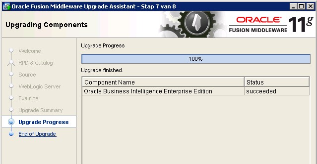 Obiee Ua Step 7 Progress