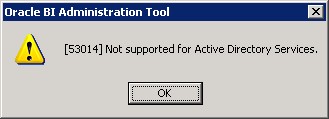 Obiee Bi Server Import Ldap Adsi