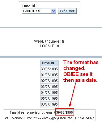 Obiee Filter Date In Fr Locale