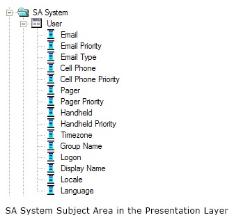 Obiee Sa System Presentation Layer