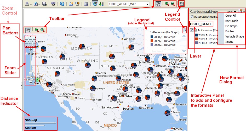Obiee11g Map View Component