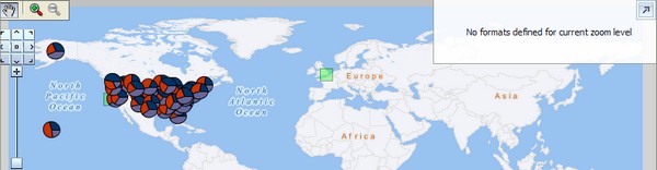 Obiee 11g Map View No Format Defined For Current Level