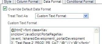 Obiee Portal Page Nav Data Format