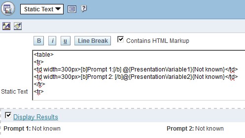 use of presentation variable in obiee 11g