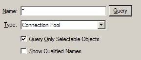 Obiee 11g Connection Pool Query Only Selectable