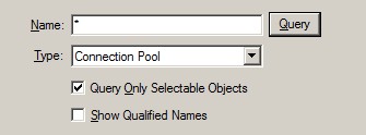 Obiee 11g Connection Pool Query Only Selectable