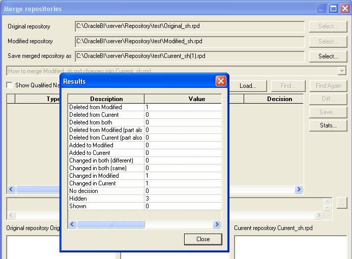 Obiee Repository Merge Without Conflict