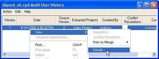 Obiee Repository Mud History
