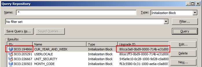 Obiee Upgrade Id Id