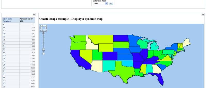 Mapviewer - Creation of a dynamic Map (with Nsdp)