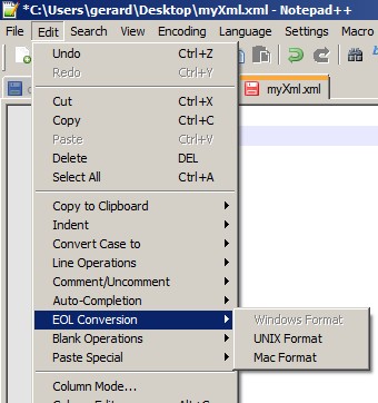 Notepad End Of Line