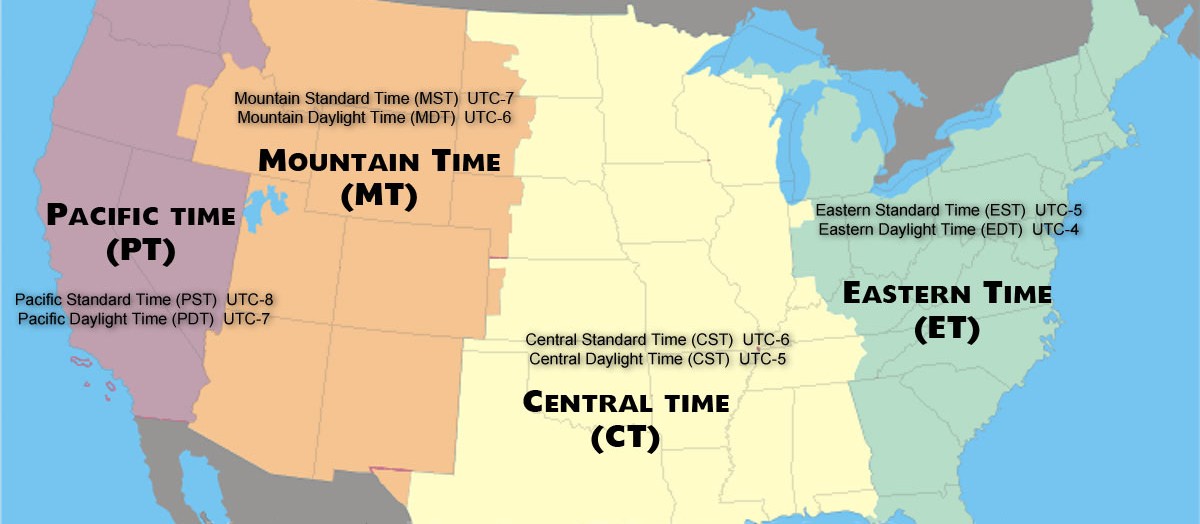 Pacific Daylight Time – PDT Time Zone