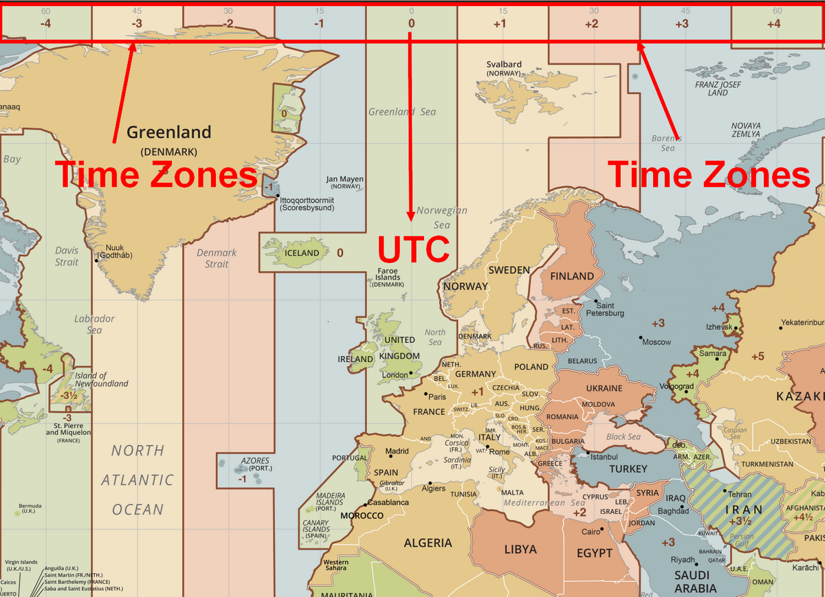 washington time zone utc