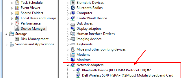 Windows Network Adapter
