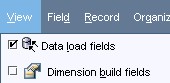Essbase Data Prep Editor Data Field