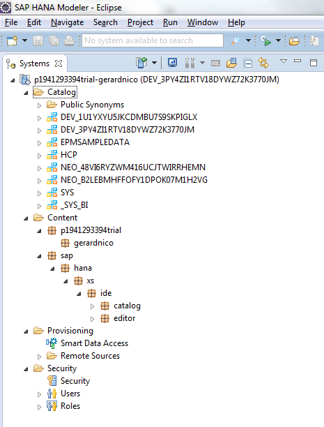 Sap Hana Systems