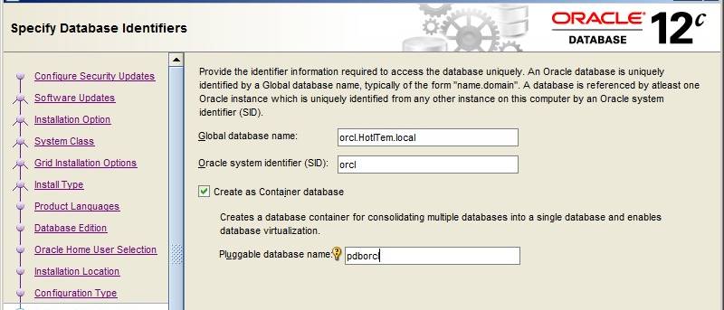 Oracle Database 12c Step 12