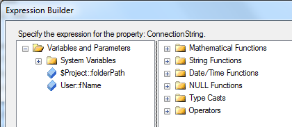 Ssis Variable And Parameter