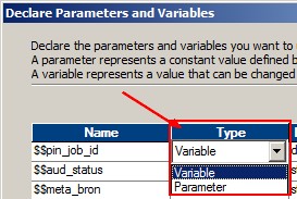 Mapping Parameter Variable