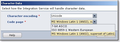 Power Center Configuration Integration Service Character Data 861