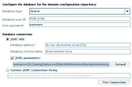 Powercenter 901 Installation Configuration Database