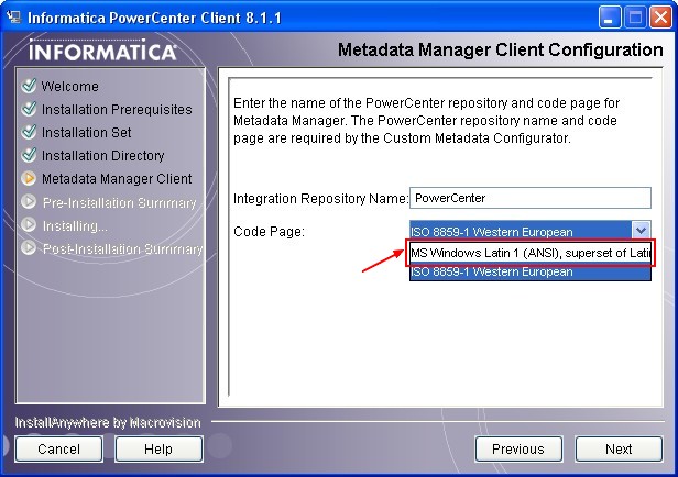 Powercenter Client 8.1.1 Install Metedata Manager