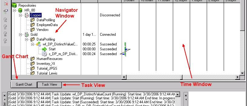 Powercenter Workflow Monitor