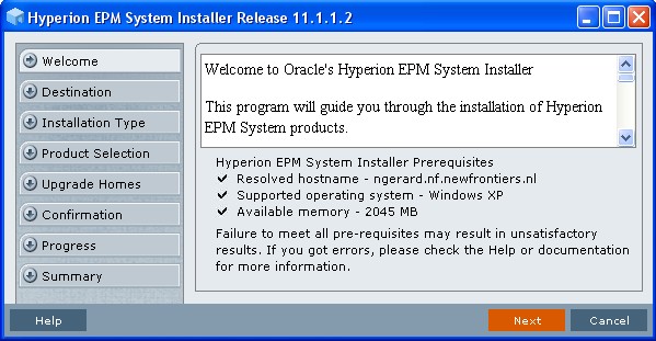 Epm System Installer 1