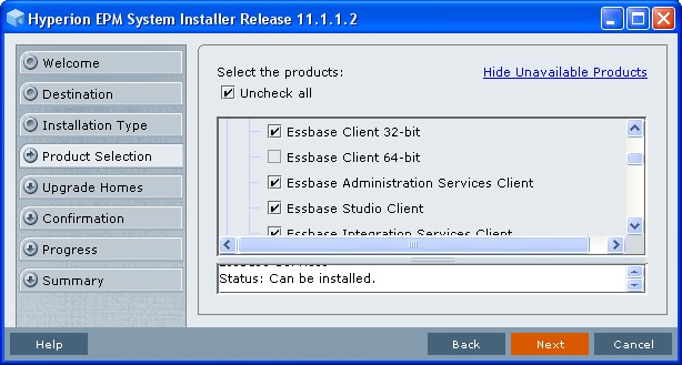 Epm System Installer 4