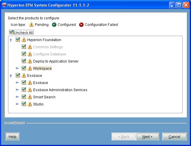 Epm System Installer Configurator 1