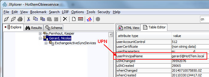 Upn Active Directory