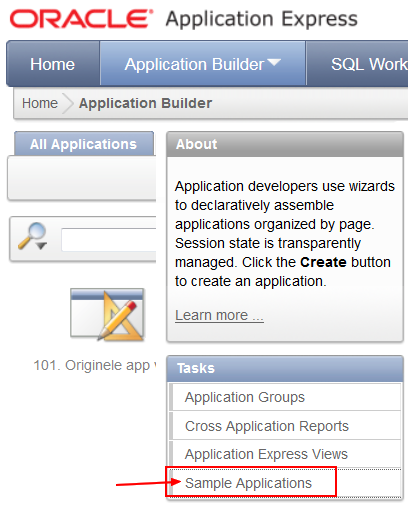 Apex Sample Application