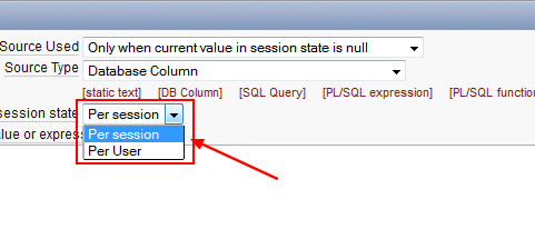 Oracle Apex Session State Scope