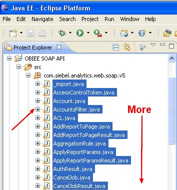 Eclipse Wsdl Client Class