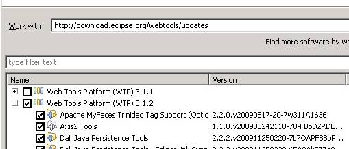 Eclipse Wtp Installation Update