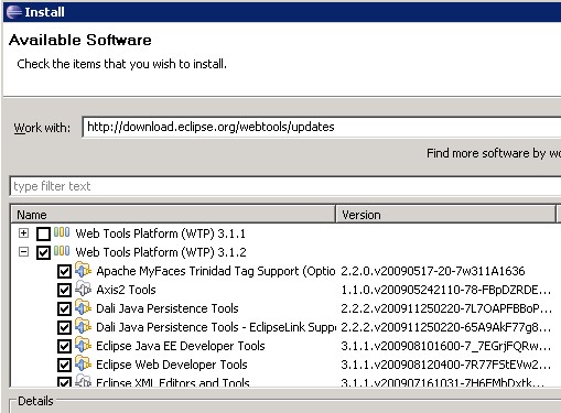 Eclipse Wtp Installation Update