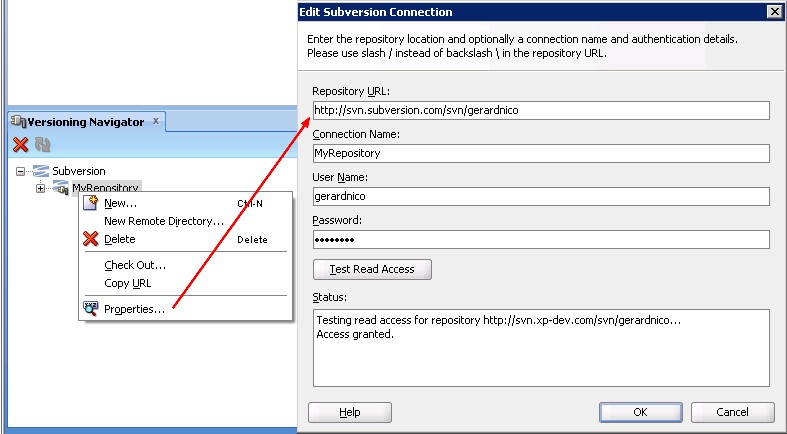 Sql Developer Svn Repository Connection