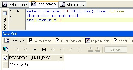 toad for sql server null