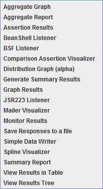 Jmeter Listener