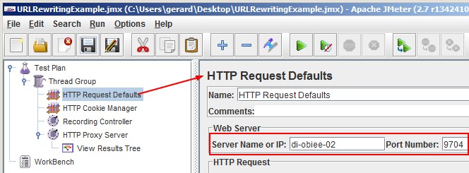 Jmeter Recorder Http Request Defaults