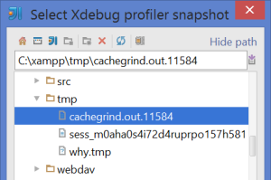 Xdebug Profiler Data