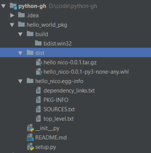 Python Build Artifact Setup Py