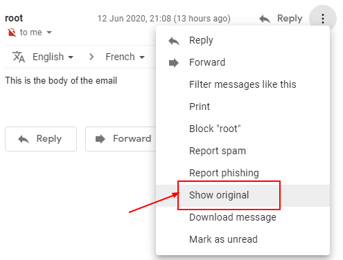 Gmail Show Original Email