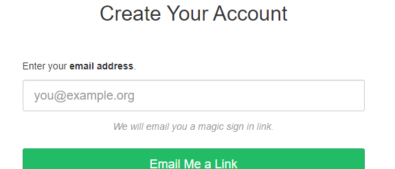 From Signup Magic Signin Link