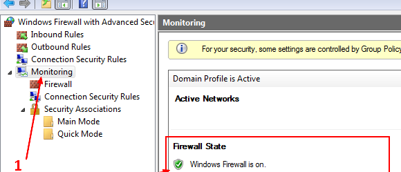 Default Windows Firewall Rule