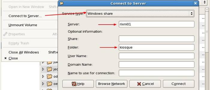 Linux Oel Connect To Server