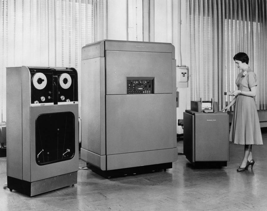 Remington-Rand calculating machine UNIVAC