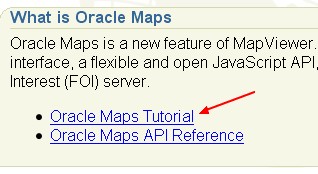 Mapviewer Oracle Map Tutorial