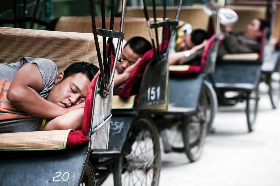 1pm: Beijing, China: Nappers